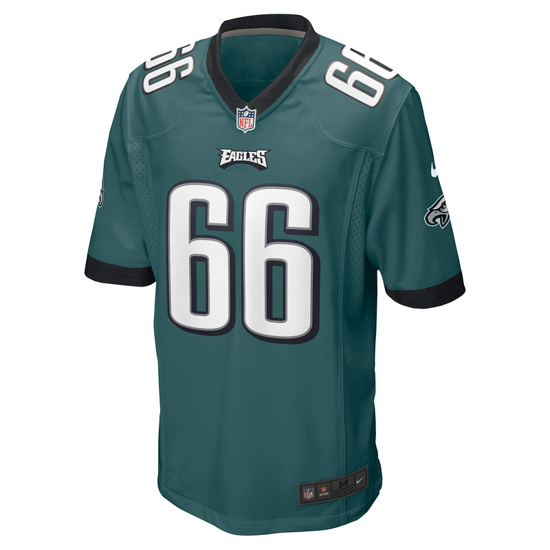 Men's Philadelphia Eagles Roderick Johnson Nike Midnight Green Game Jersey