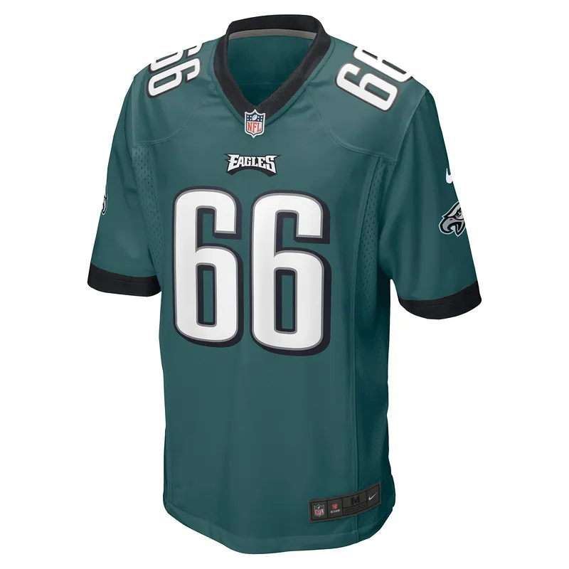 Men's Philadelphia Eagles Roderick Johnson Nike Midnight Green Game Jersey