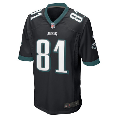 Men's Philadelphia Eagles Terrell Owens Nike Black Retired Player Jersey 01