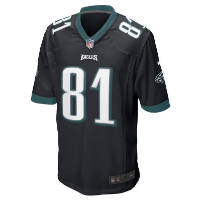 Men's Philadelphia Eagles Terrell Owens Nike Black Retired Player Jersey 01