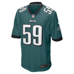 Men's Philadelphia Eagles Thomas Booker IV Nike Midnight Green Game Jersey