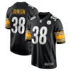 Men's Pittsburgh Steelers Caleb Johnson Nike Black Game Jersey