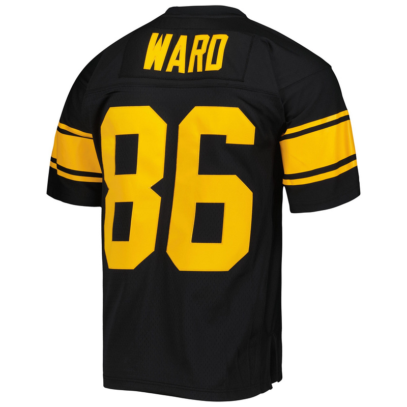 Men's Pittsburgh Steelers Hines Ward Mitchell & Ness Black Legacy Replica Jersey