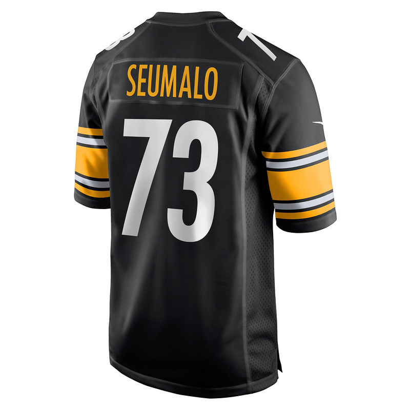 Men's Pittsburgh Steelers Isaac Seumalo Nike Black Game Jersey