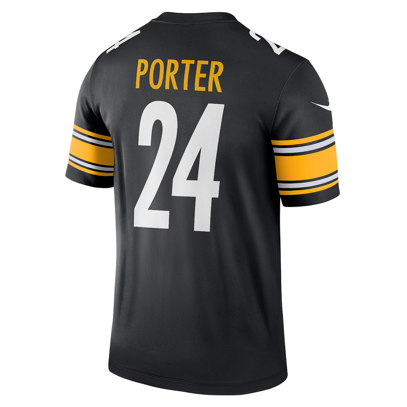 Men's Pittsburgh Steelers Joey Porter Jr. Nike Black Legend Jersey