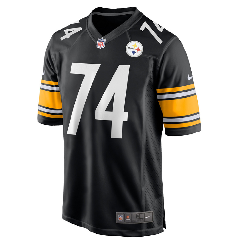 Men's Pittsburgh Steelers Spencer Anderson Nike Black Game Jersey