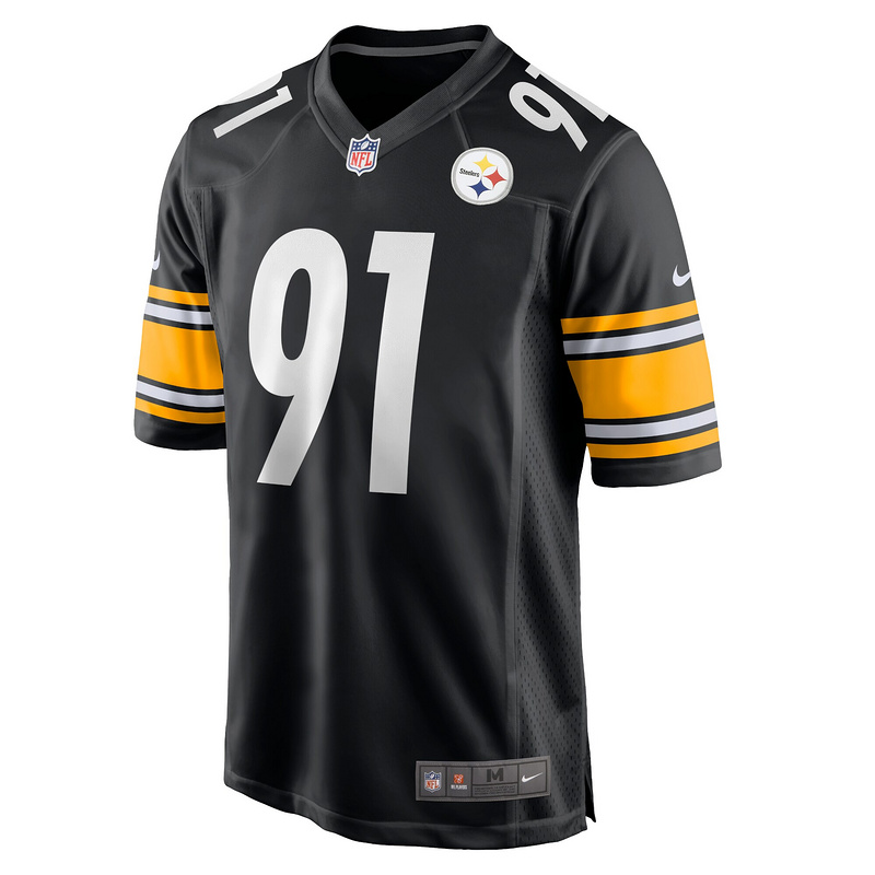 Men's Pittsburgh Steelers Stephon Tuitt Nike Black Game Team Jersey