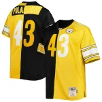 Troy Polamalu Mitchell & Ness BlackGold Big & Tall Split Legacy Retired Player Replica Jersey