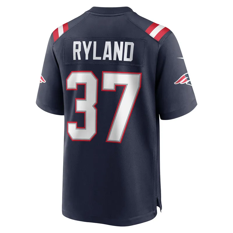 New England Patriots Chad Ryland Nike Navy Game Jersey
