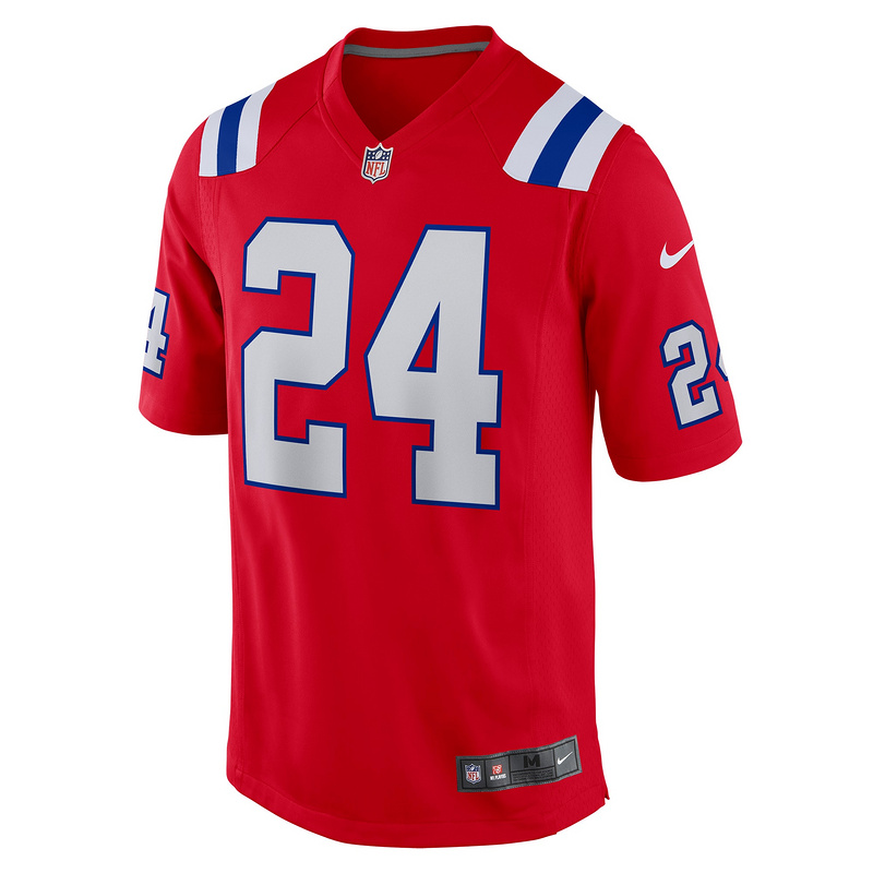 New England Patriots Ty Law Nike Red Retired Player Alternate Game Jersey