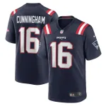 New England Patriots Malik Cunningham Nike Navy Game Jersey