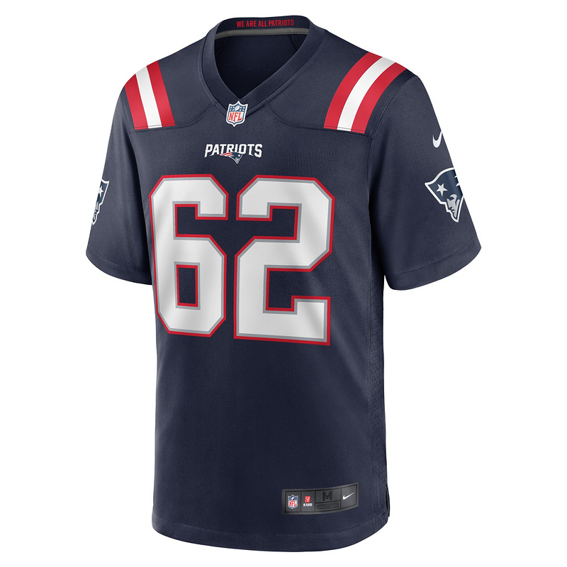 New England Patriots Sidy Sow Nike Navy Game Jersey