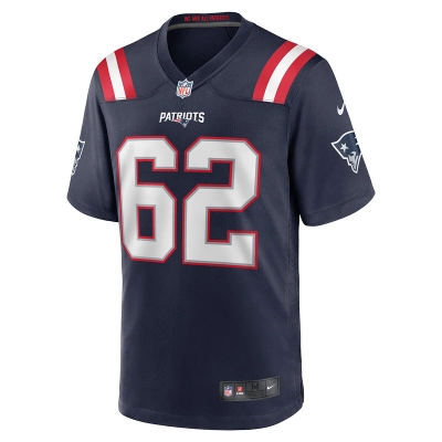 New England Patriots Sidy Sow Nike Navy Game Jersey 01