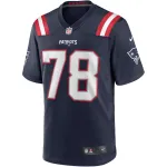 New England Patriots Bruce Armstrong Nike Navy Game Retired Player Jersey