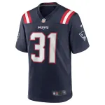 New England Patriots Jonathan Jones Nike Navy Game Jersey