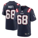 New England Patriots Atonio Mafi Nike Navy Game Jersey