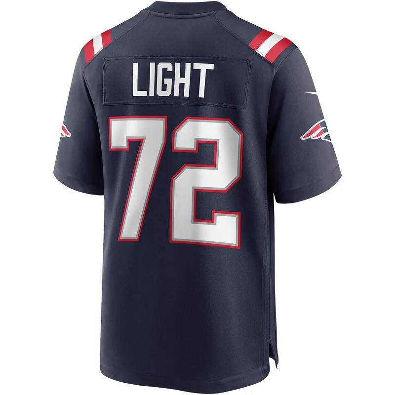 New England Patriots Matt Light Nike Navy Retired Player Jersey
