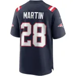 New England Patriots Curtis Martin Nike Navy Game Retired Player Jersey