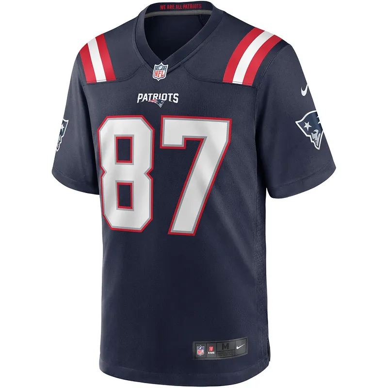 New England Patriots Ben Coates Nike Navy Retired Player Jersey