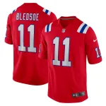 New England Patriots Drew Bledsoe Nike Red Retired Player Alternate Game Jersey