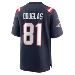 New England Patriots Demario Douglas Nike Navy Game Jersey