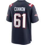 New England Patriots Marcus Cannon Nike Navy Game Jersey