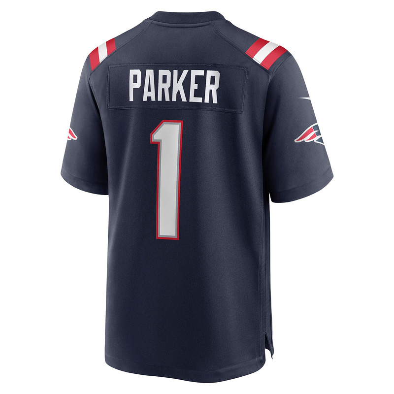 New England Patriots DeVante Parker Nike Navy Game Jersey