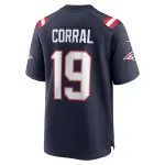 New England Patriots Matt Corral Nike Navy Game Jersey