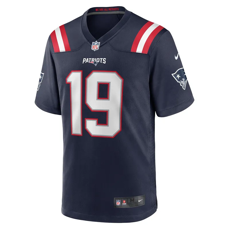 New England Patriots Matt Corral Nike Navy Game Jersey