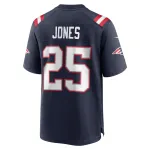 New England Patriots Marcus Jones Nike Navy Player Jersey
