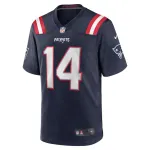 New England Patriots Ty Montgomery Nike Navy Game Jersey