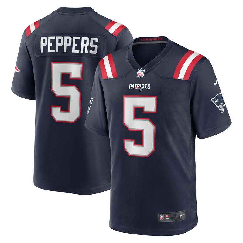 New England Patriots Jabrill Peppers Nike Navy Player Jersey