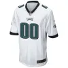 Men's Philadelphia Eagles Nike White Custom Game Jersey