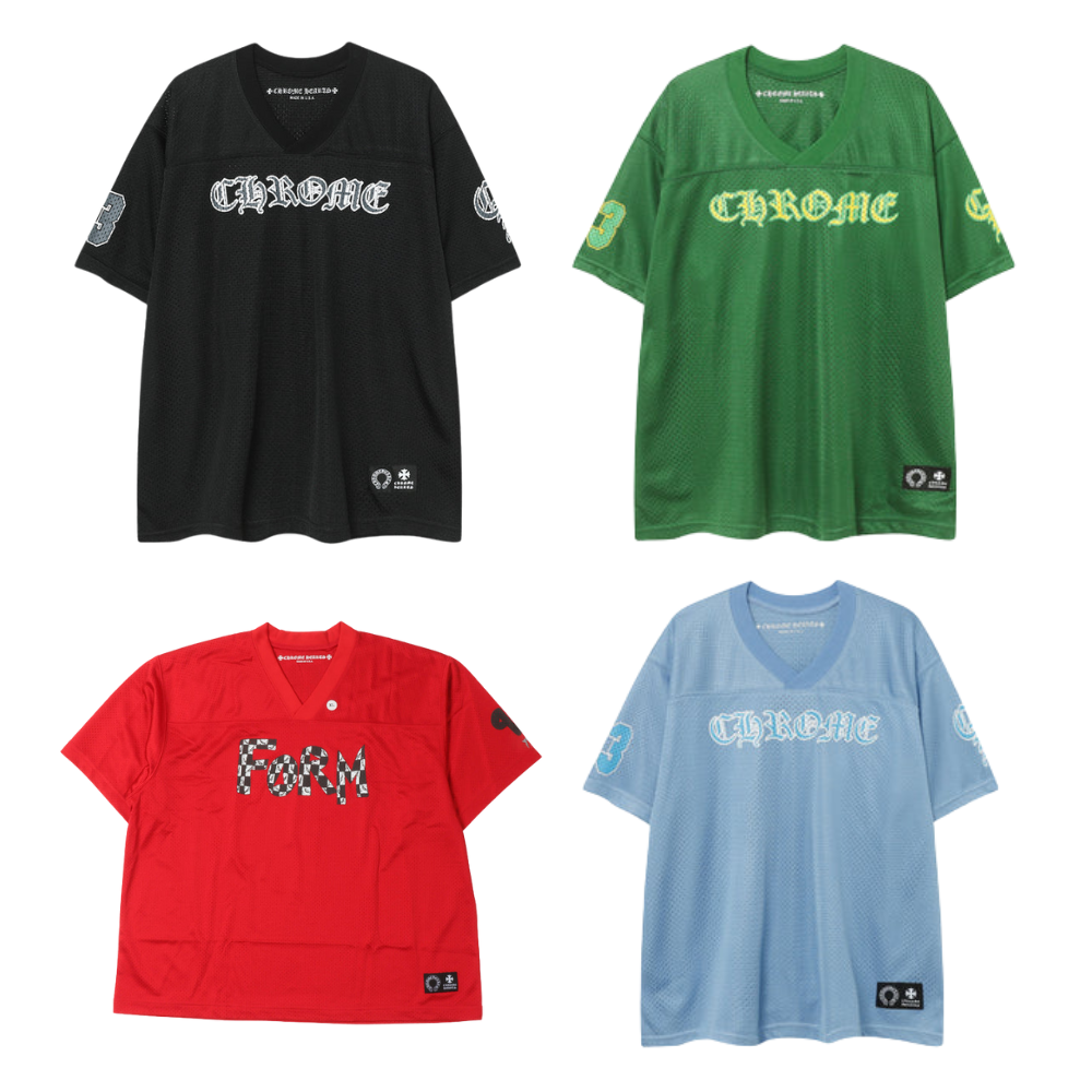 Chrome Hearts Mesh Stadium Football Jersey CK0725