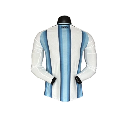 2026 Player Version Long-sleeved Argentina Home Jersey 02