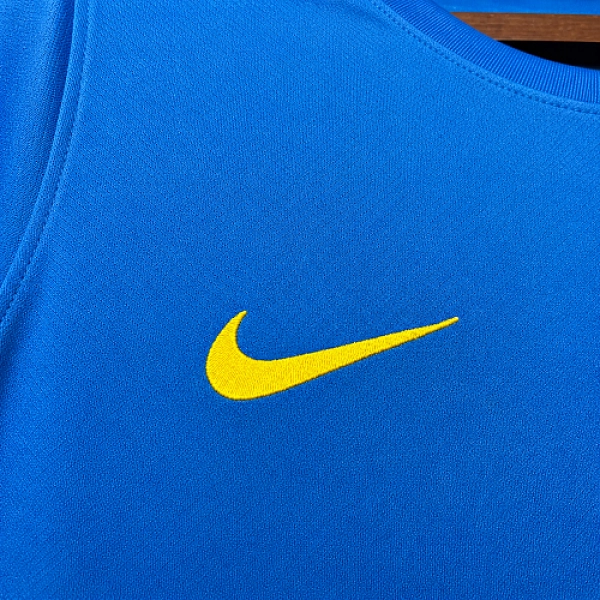 2026 Brazil Trainning Blue Jersey