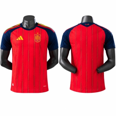 2026 Spain Home Player Version Jersey 01