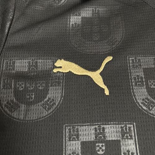 2026 Kids Portugal Special Edition Black Jersey