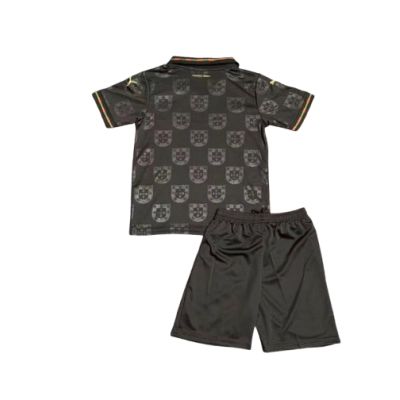 2026 Kids Portugal Special Edition Black Jersey 02