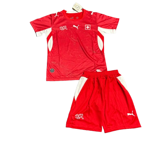 2026 Kids Switzerland home Jersey