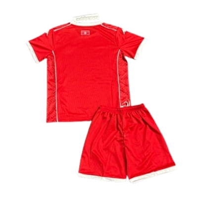2026 Kids Tunisia Home Jersey 02