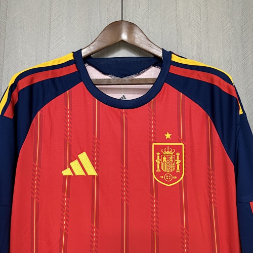2026 Long-sleeved Spain Home Jersey
