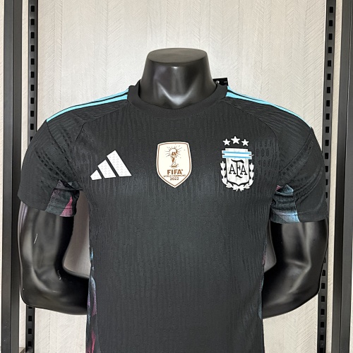 2026 Player Edition Argentina Goalkeeper Black Jersey