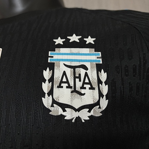 2026 Player Edition Argentina Goalkeeper Black Jersey