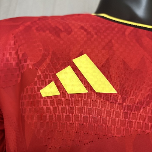 2026 Player version Belgium Home Jersey