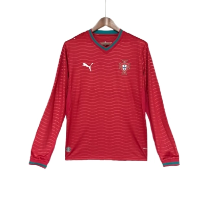 2026 Portugal Home Jersey Long-sleeved 01