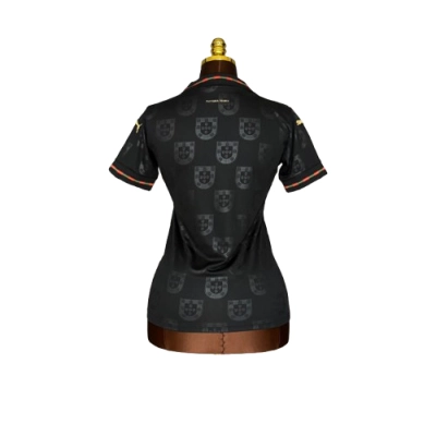 2026 Women's Portugal Special Edition Black Jersey 02