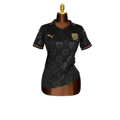 2026 Women's Portugal Special Edition Black Jersey 01