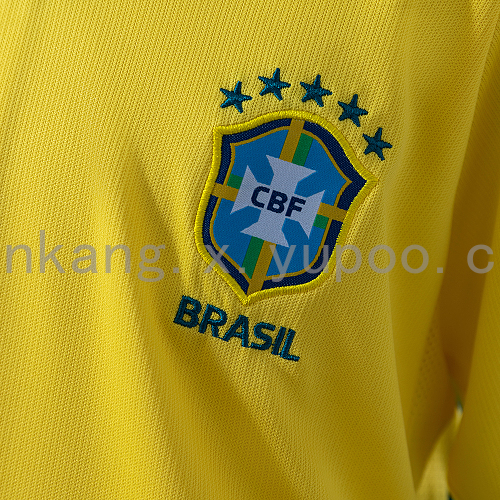 2026 Brazil Home Kids Kit Jersey