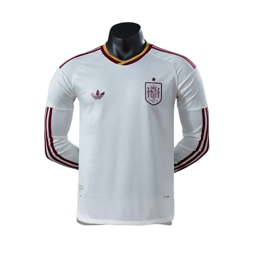 Spain 2026 Away Player Version Long Sleeve Jersey